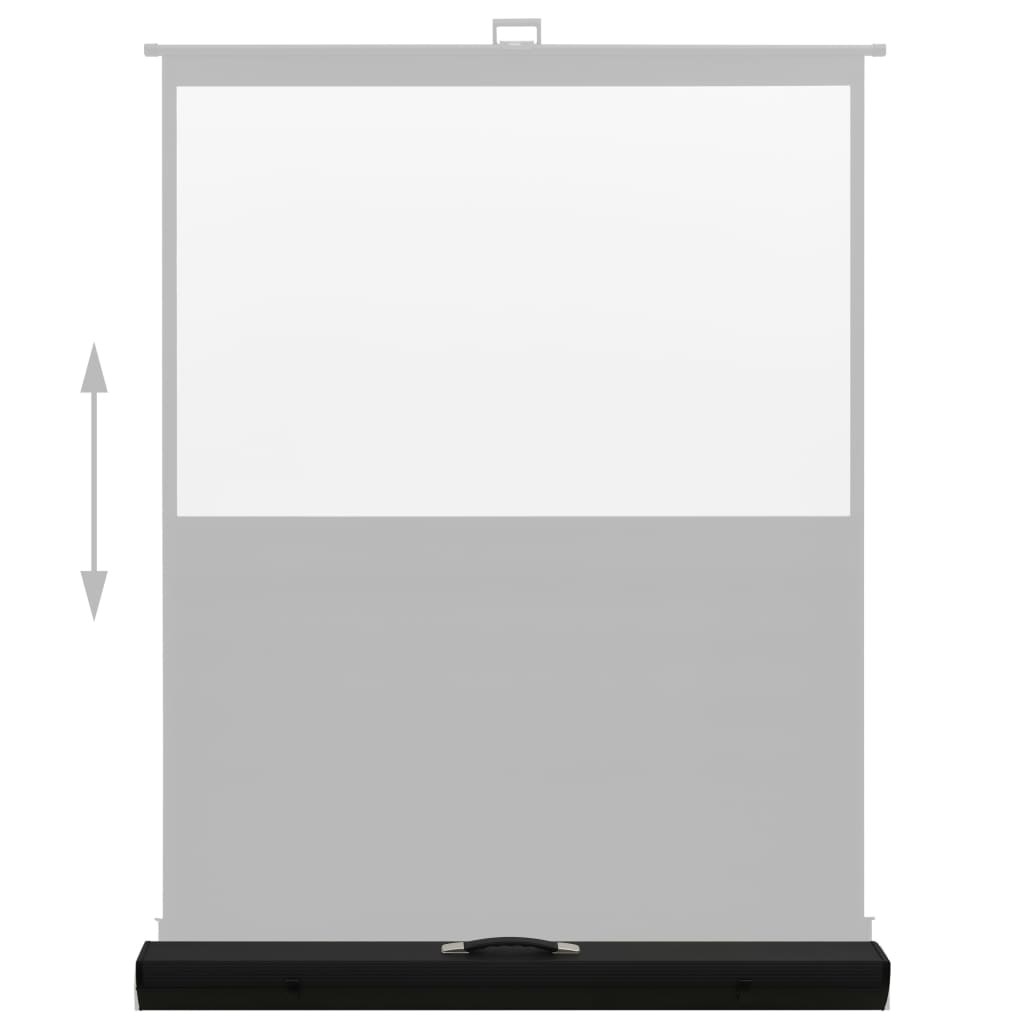 Floor Rising Projection Screen 72" 4:3